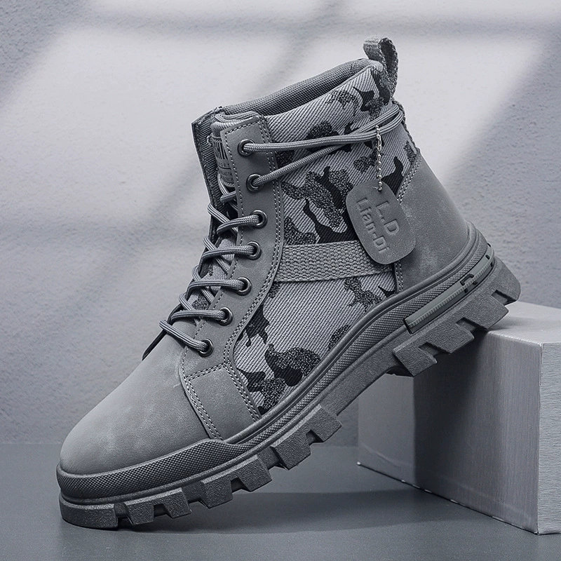 Ботинки Martens на высоком каблуке — стильный повседневный английский/британский стиль, модная мужская и женская обувь 2024