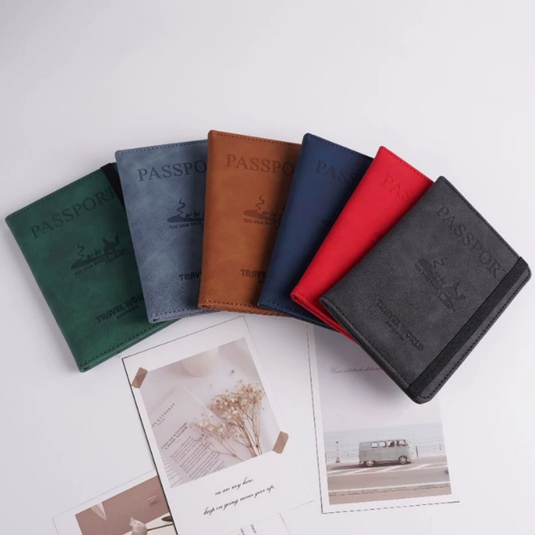 หนังสือเดินทางหนังพรีเมี่ยม