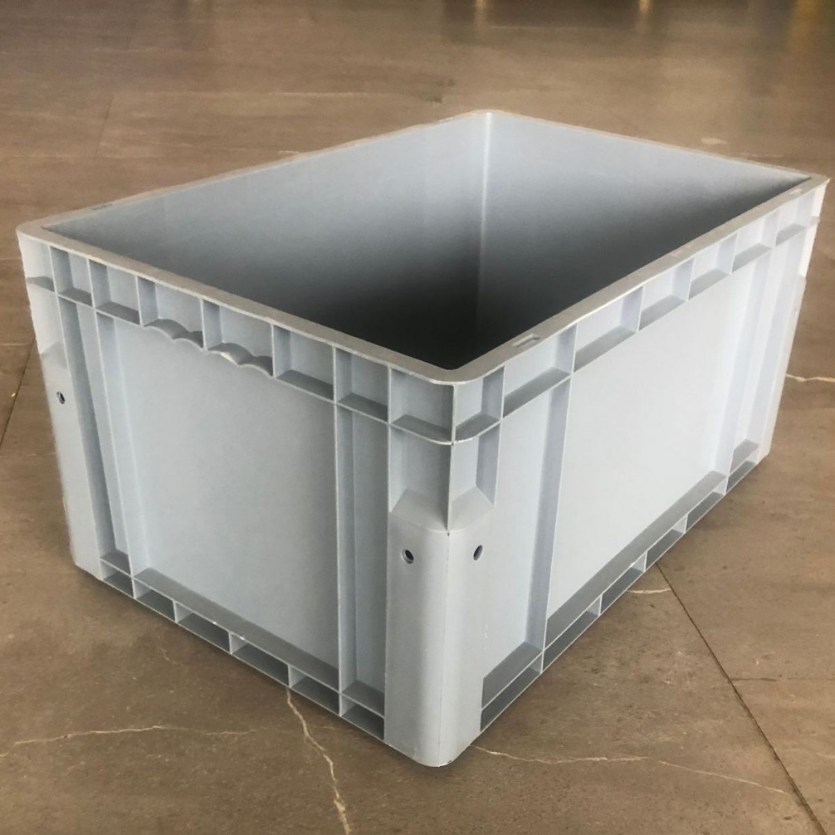 EU4628D  400*600*280 包角网格平底底立库箱 600*400*350立库箱