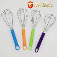 17cm不锈钢打蛋器家庭厨房烘焙搅拌工具20cm奶油蛋糕手持打发器