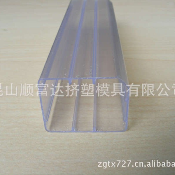 长期供应挤出管材PVC透明料内存卡用电子包装管