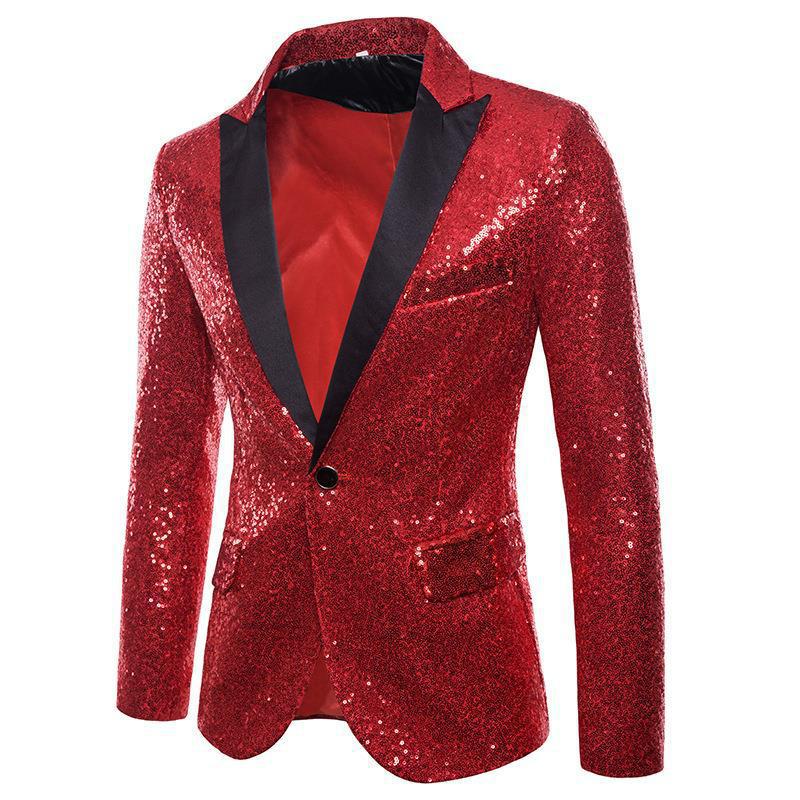 ragazzo 2025 abito da spettacolo europeo e americano abito con paillettes dorate blazer taglie forti abbigliamento da uomo da discoteca presentatore presentatore studio_voghion.com
