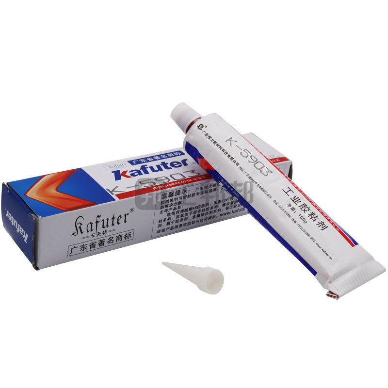 卡夫特 耐高温有机硅密封胶 K-5903 红色 100g 1支