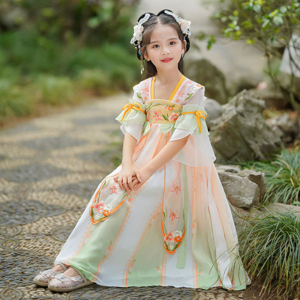 Children's summer thin Hanfu