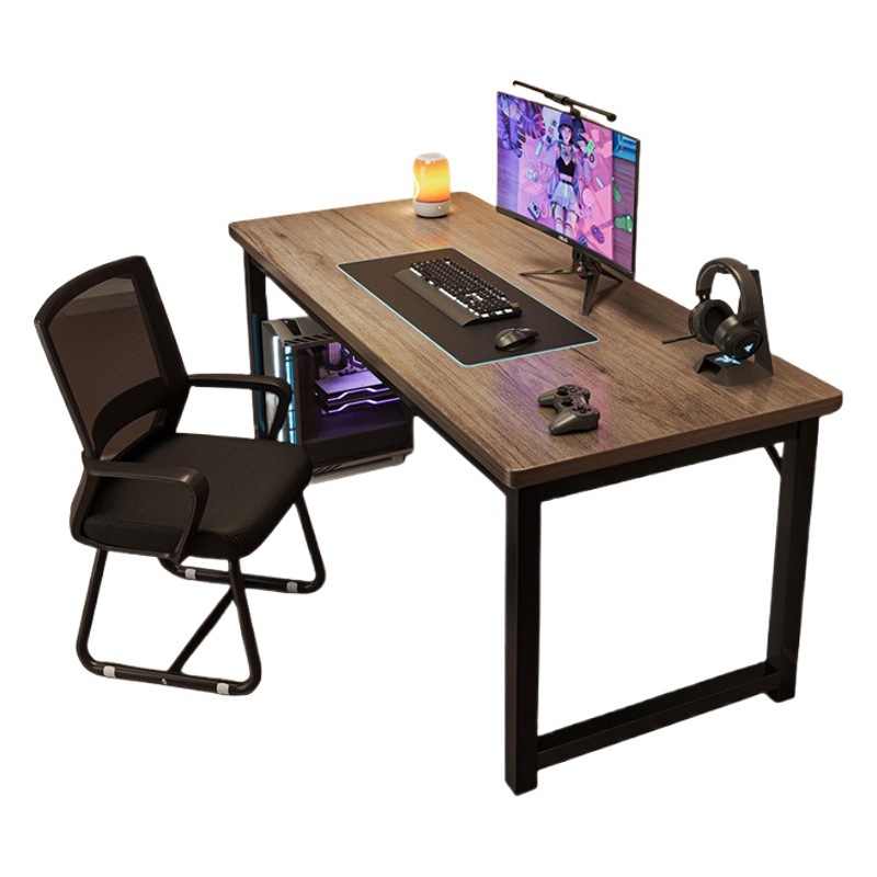 Escritorio para computadora, mesa de escritorio sencilla para viviendas de alquiler, escritorio para juegos de uso doméstico, escritorio de trabajo, escritorio para oficina en el dormitorio, escritorio de estudio para estudiantes.