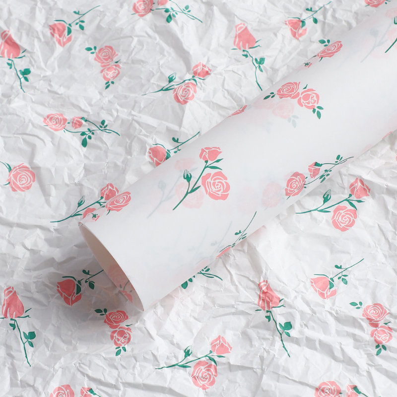 35g de papel perlado Sydney flor de flores impermeable material floral de embalaje de postre pastel de papel de horneado