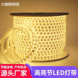 led高亮2835户外防水双排灯带家用客厅吊顶装饰名宿氛围灯带