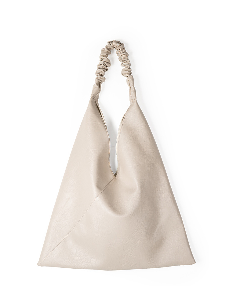 Nuovo design di nicchia coreano, texture premium, spalla plissettata sotto il braccio per le donne, versatile, grande capacità_voghion.com
