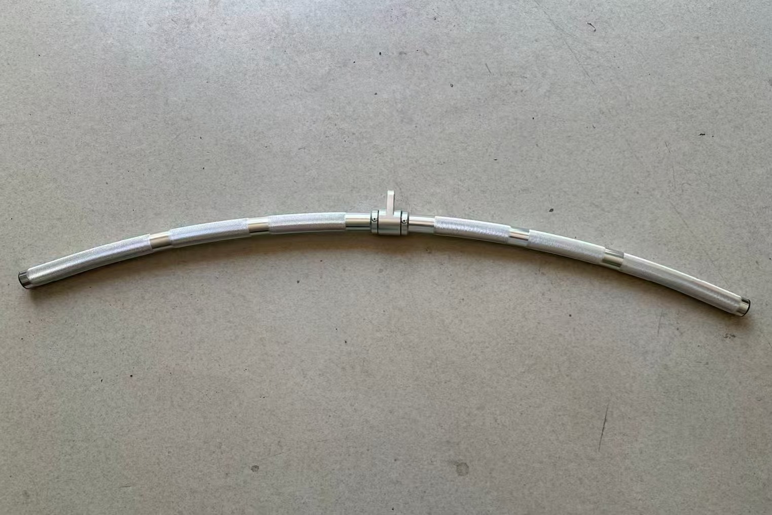 Buffalo bending bar pull-down alto mango de pájaro pequeño pórtico accesorios de equipos de fitness barra de tracción hueca de aleación de aluminio