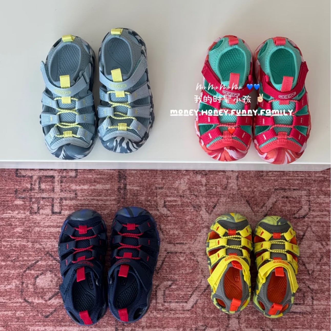 New Keen Kidsren's Sandals Summer Lightweight Wading and River Tracing Shoes for Boys and Girls Outdoor Sports Beach Shoes