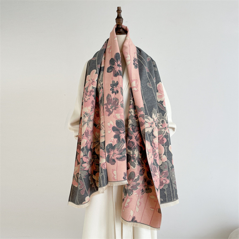 Légkondicionált szoba, nagy kendő, luxus kasmír bojt, meleg sál, női irodai pizsamatakaró, etnikai stílusú_voghion.com