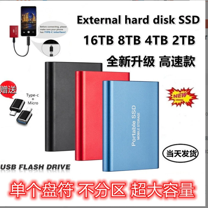 2025 Кроссбордер твердотельный накопитель (SSD) 500 ГБ 1 ТБ 2 ТБ, расширение кроссбордер