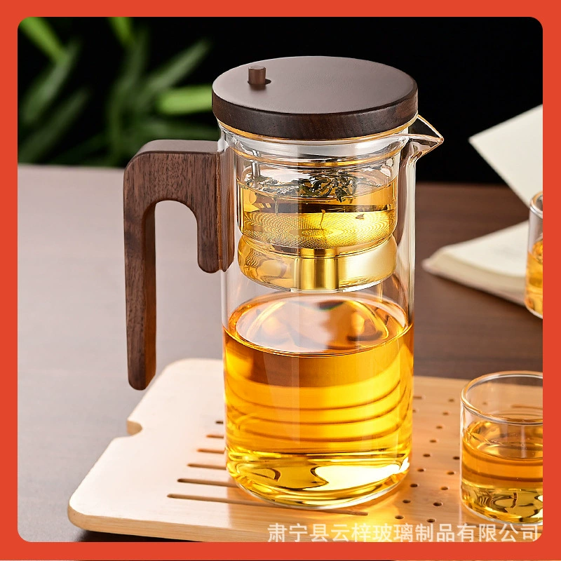 Glass capacious tea stainless steel