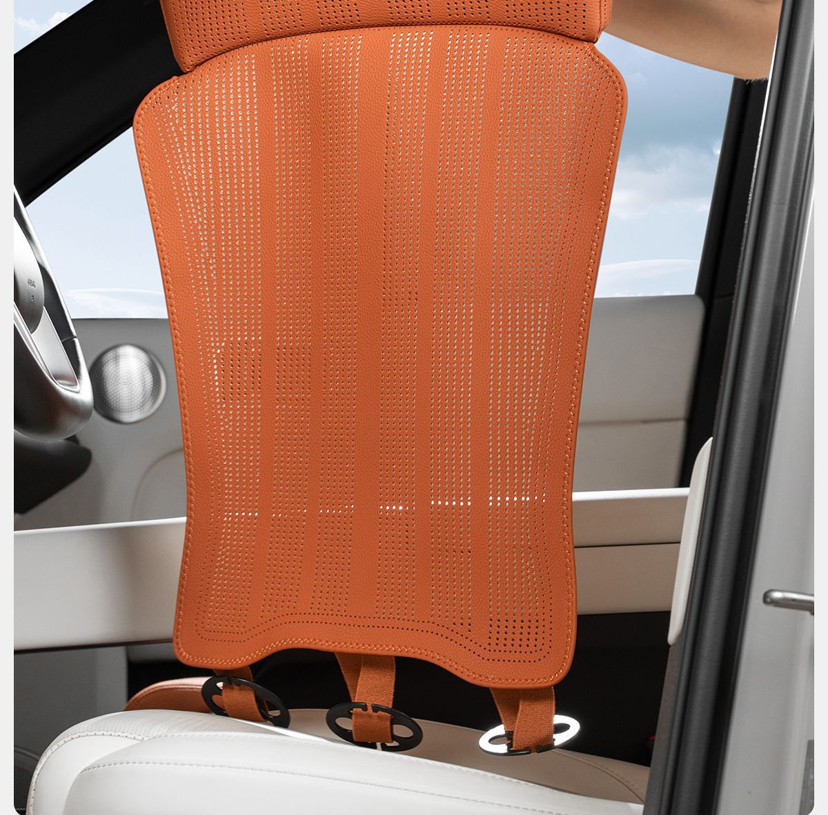 Suitable for General Motors Perforated Seat Cushion Integrated Leg Rest Extended Leg Rest Seat Cushion Car Interior Seat Cushion