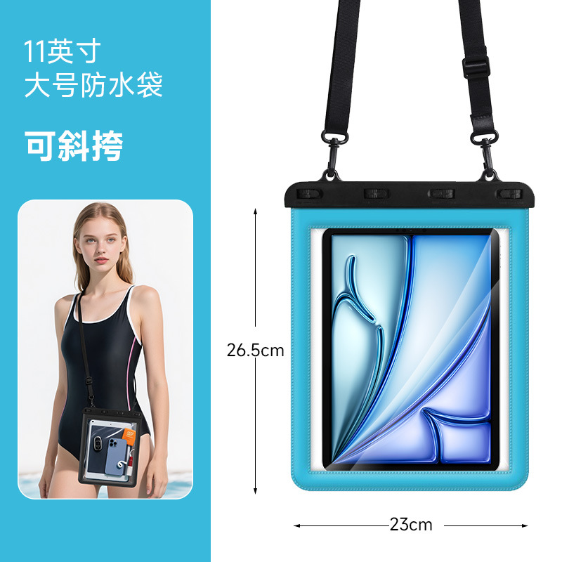 クロスボーダー新しい透明ミニミニ防水保護カバー防水バッグ iPad タブレットダイビングカバー防水バッグ