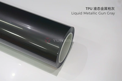 Automotive Film — Color-Changing Car Wrap Colorful Ppf - 15215m-5-years-warranty-tpu-liquid-gun-ash-water-sticker