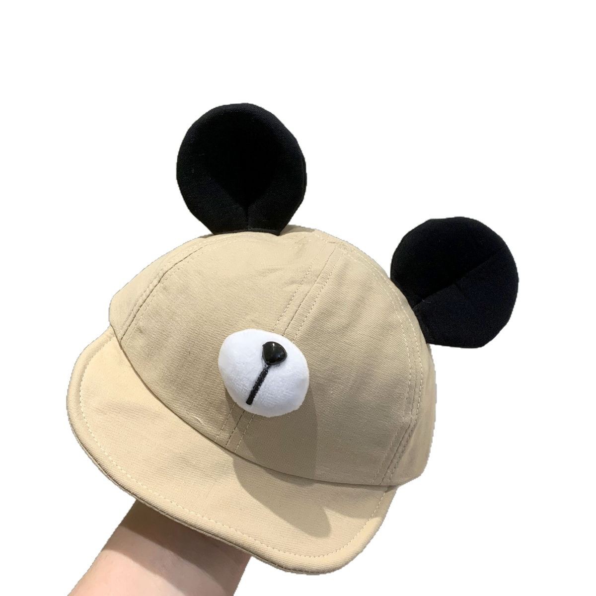 Gorra de Patito para Bebé de Algodón con Protección Solar para Salidas y Aire Libre