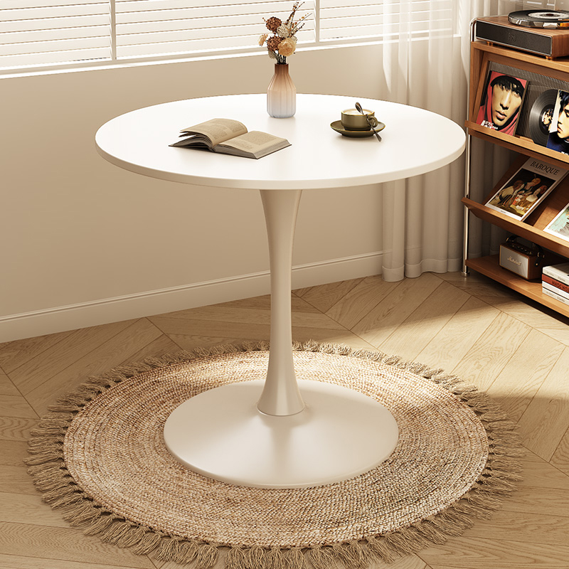 Balcony Leisure Small Round Table, Home Round Dining Table, Living Room Coffee Table, Side Table, Negotiation Table, Commercial Coffee Table 4
