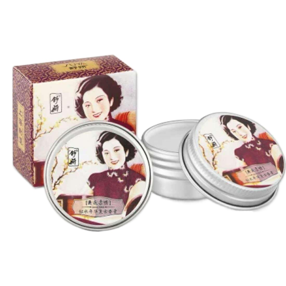 Shuyan Perfume Balm Shanghai Style Fresh Light Fragrance Charming Women Solid Perfume Deodorant