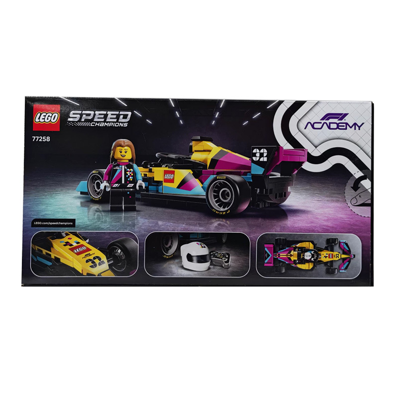 Lego Super Racing Car 77259 Audi F1 Team R26 Racing Car Building Block Toy for Boys and Girls
