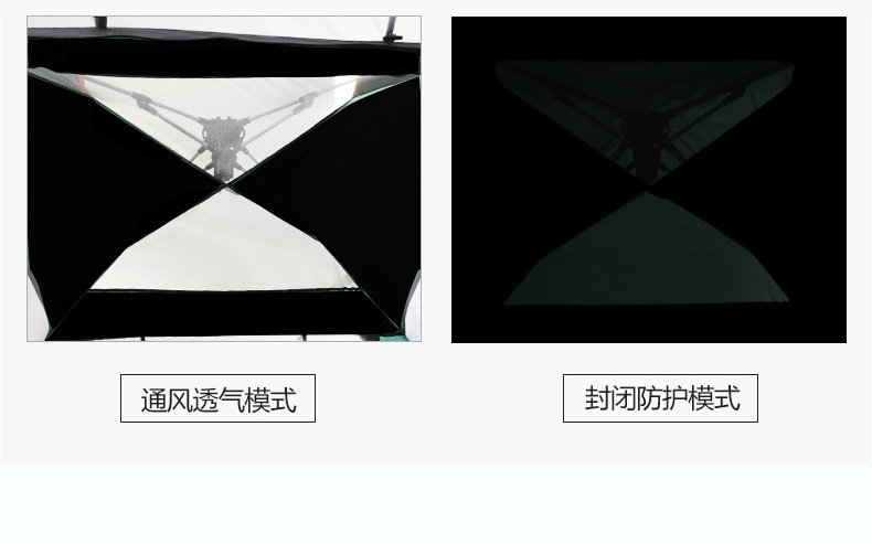 Source wholesale tent outdoor folding camping thickened 5-8 outdoor beach free sunscreen and rainproof camping