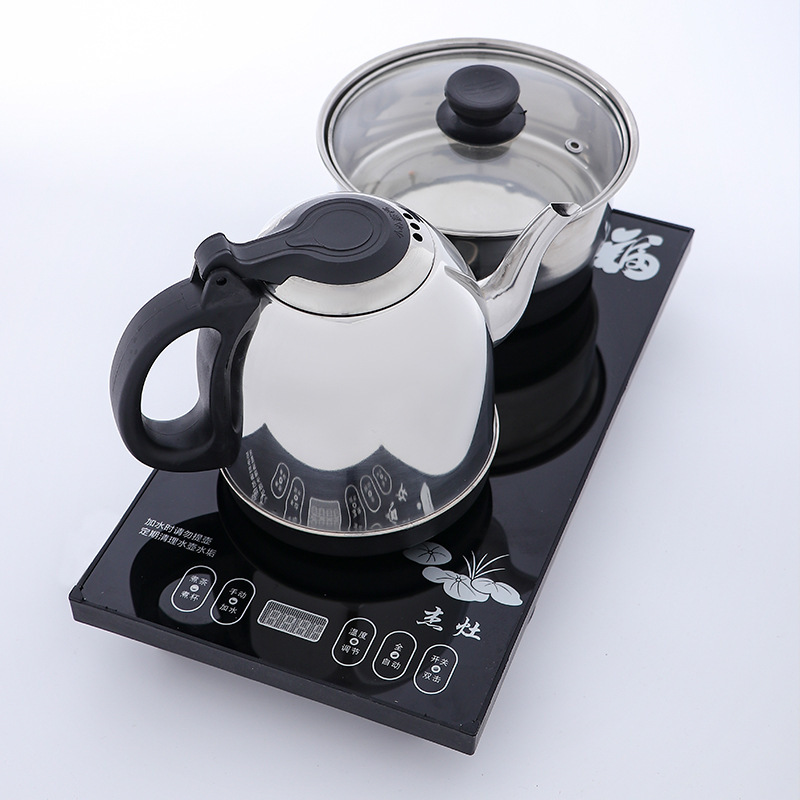 享亨全自动上水家用煮茶泡茶壶全自动电热水壶茶台茶具套装电茶炉|undefined