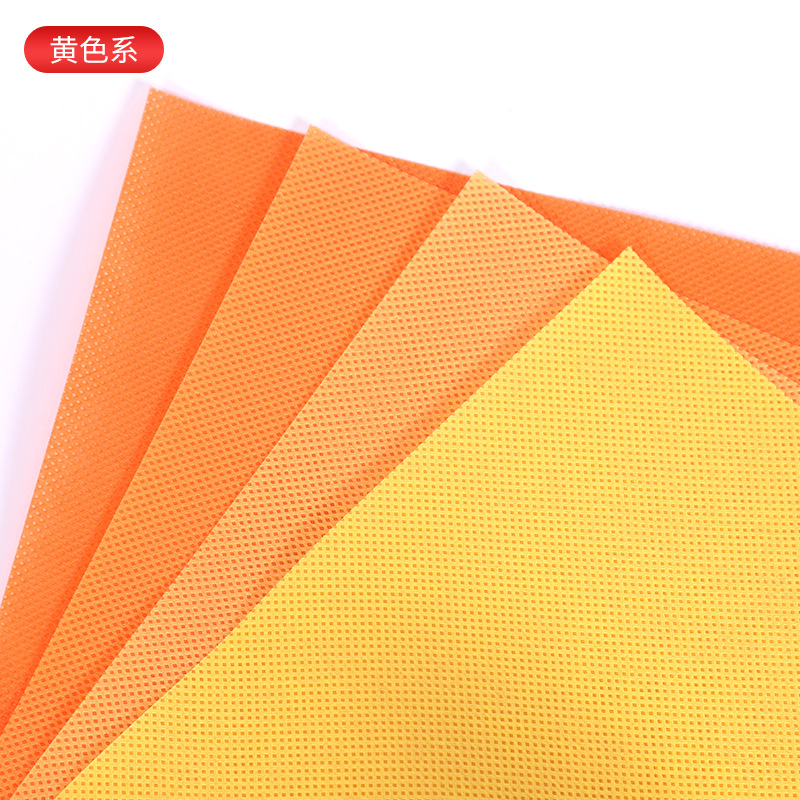 Punto del fabricante de tela no tejida hilada PP SSS polipropileno retardante de llama impresión recubierta ecológica rollo de tela no tejida colorida