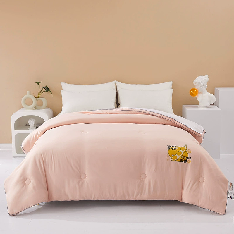 Новый прямой эфир with hot three-dimensional soybean fiber is thickened and warm with new styles. Spring and autumn quilts are quilts in student dormitory