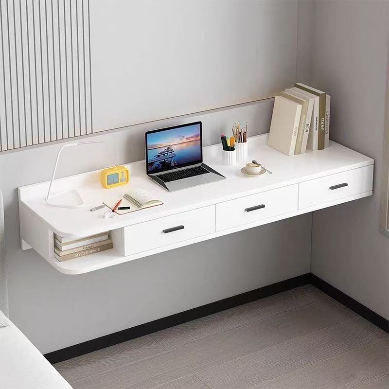 Simple Modern Suspended Desk, Suspended Desk Design That Can Be Hung on the Wall, Living Room, Study, Bay Window Table, Computer Desk, Office Desk Simple Modern Suspended Desk, Suspended Desk Design That Can Be Hung on the Wall, Living Room, Study, Bay Window Table, Computer Desk, Office Desk