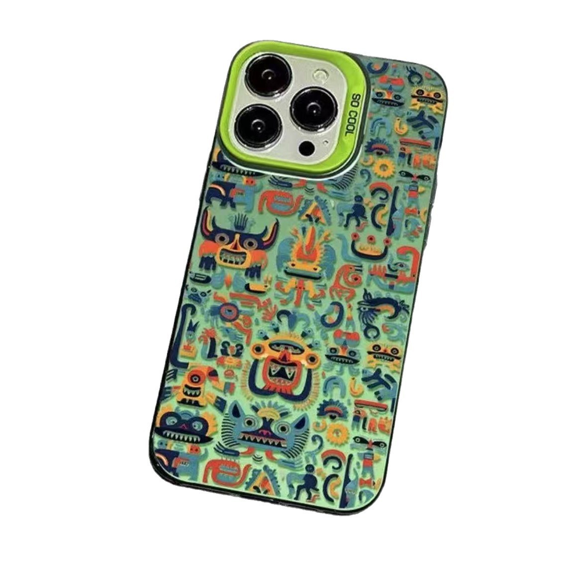 Nuevo Japón y Corea del Sur para iphone16 funda para teléfono móvil Apple 15promax/14 anti-caída 13pro12 personalidad 11xr