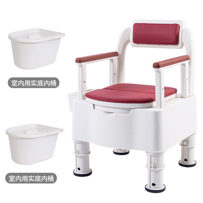 Ancianos cama familiar inodoro anciano inodoro mujeres embarazadas Silla de baño cama de enfermería inodoro desodorante