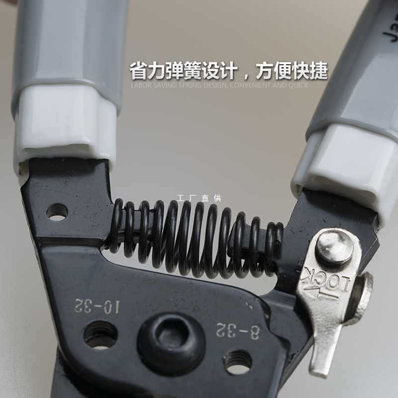 5IJO日本福冈多功能剥线钳米勒光纤电缆剥皮钳拨线钳进口技术电工