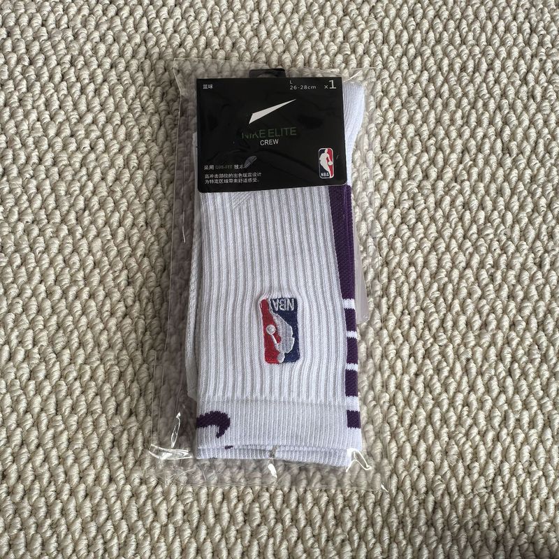 NBA专业篮球男运动袜子厚毛巾底女中长筒防滑勾勾袜批发独立包装|undefined