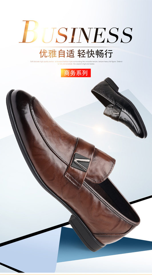 Giày lười nam da bò thật xỏ chân kiểu mới, giày nam thường ngày thoáng khí đế mỏng — dép đen chi tiết 4