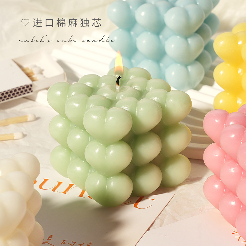 Cubo de amor de barganas de barganas de casamiento novios vestidos de atmósfera artículos de regalo de boda creativo de cumpleaños