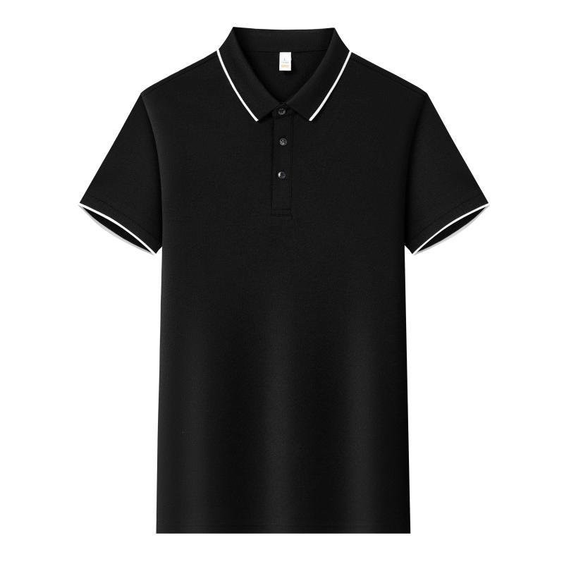 220g peso pesado Solona POLO camisa verano antibacteriano fresco para hombres y mujeres primavera y verano