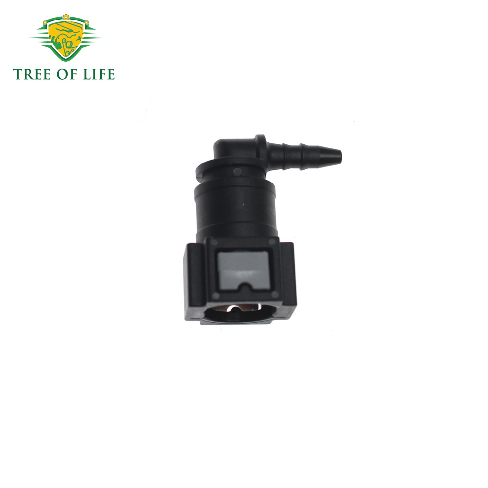 ID3 7.89 90-degree car fuel line quick connector hose fitting nylon oil pipe quick connect and quick release
