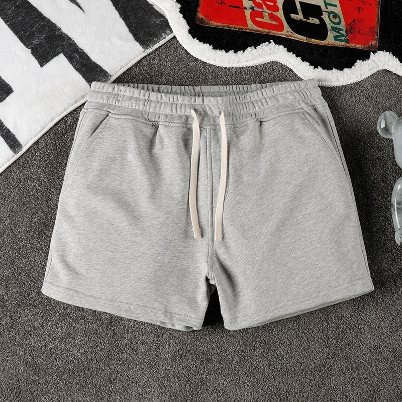 New American-Style Men's Shorts for Running and Training, American-Style Squat Three-Quarter Pants, Fashionable Casual Sports Pants for Men, Ins