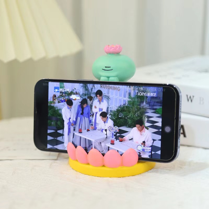 章鱼哥树脂工艺品家用手机支架桌面摆件 卡通3d章鱼哥儿童玩具|undefined