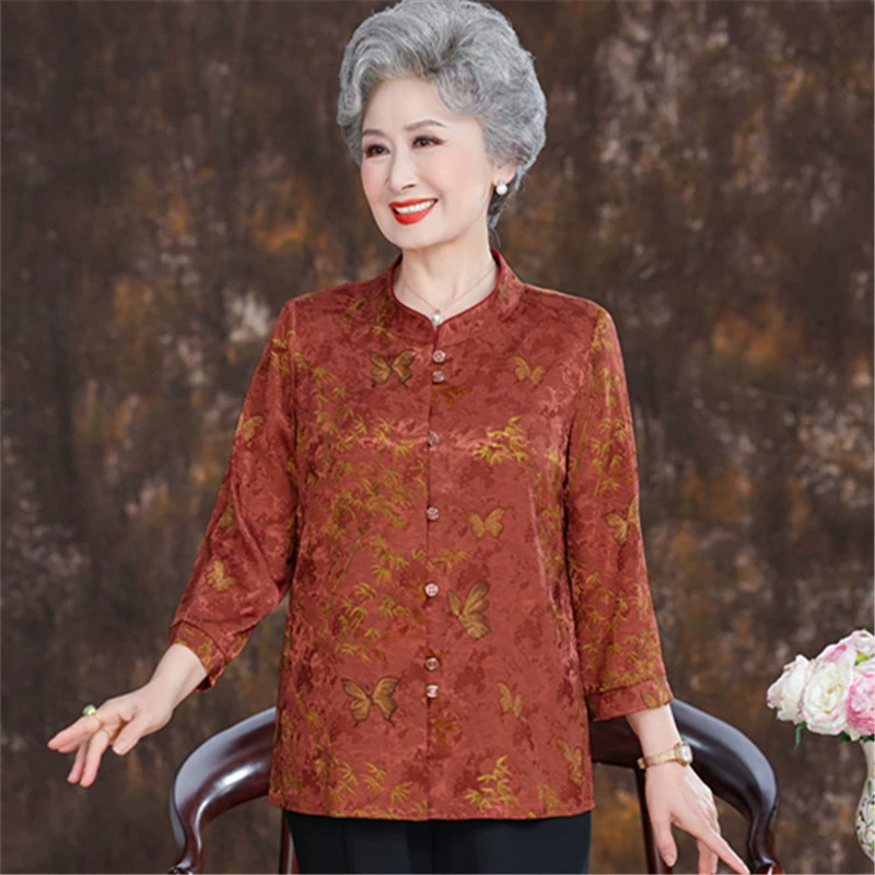 Бабушка свадебное платье Летнее платье для пожилых людей