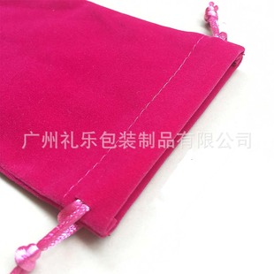 Customized Wholesale Craft Gift packaging Bag Velvet Bag Gift packaging Hot Stamping Drawstring Flap Pocket Pants