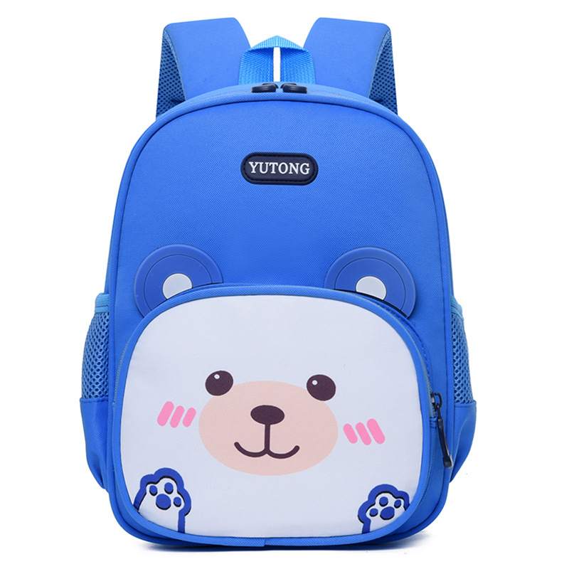 Cutie conejo niña mochila transpirable dibujos animados mochila de jardín de infantes niños 3 años 5 años mochila ligera