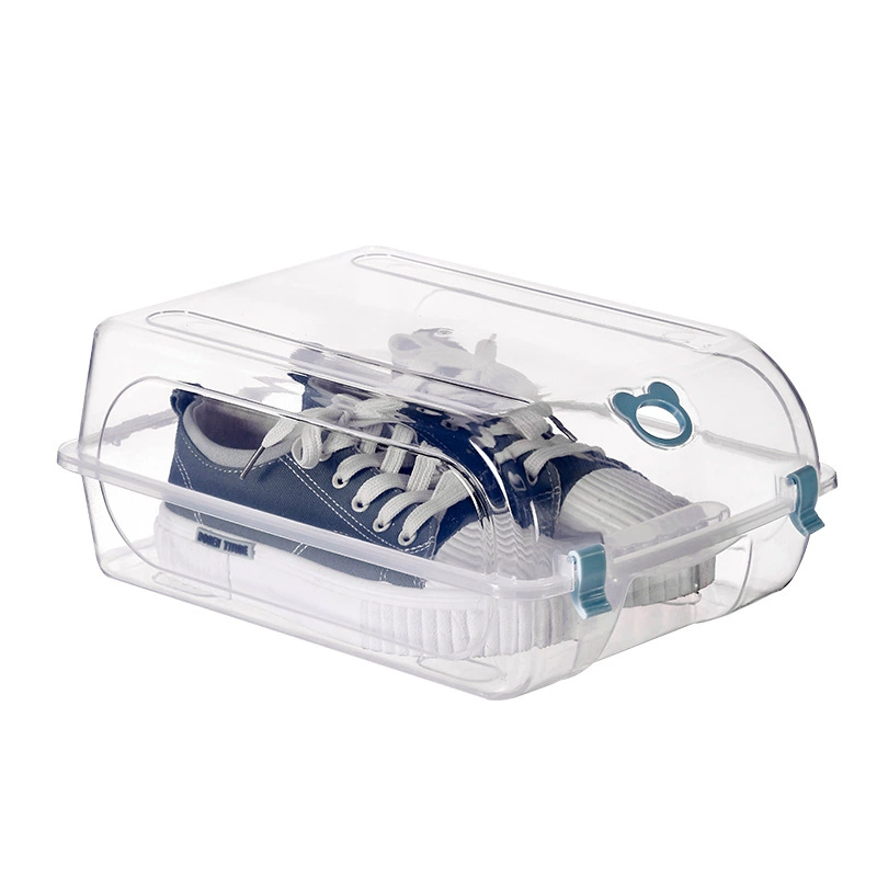 Shoes, footwear, storage box, simple storage system, increased thickness