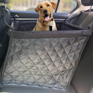 2025 New Pet Car Mat Dog Safety Seat Car Rear Seat Cushion Single Seat Pet Basket Dog House Anti-Dirty
