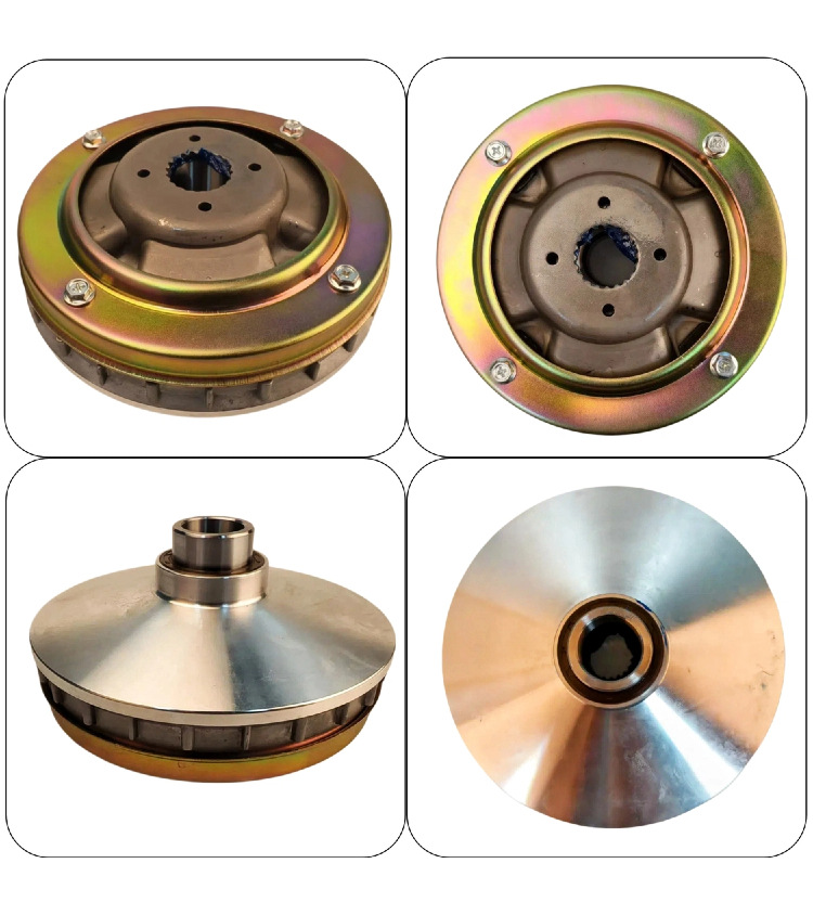 Motorcycle Clutch Linhai Lh400 Atv400 Yp400 Drive Pulley Front Drive Belt Pulley Variator Pulley