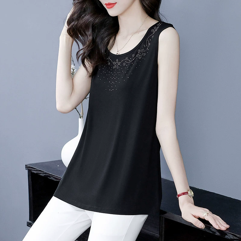 Summer fashionable T-shirt for leisure, fitted, backless, lifting effect, plus size