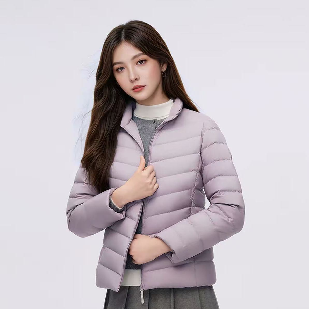 업그레이드된 보라색 스탠드 칼라