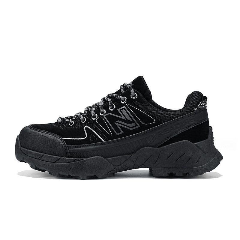 Giày sneaker unisex đế dày phong cách thể thao ngoài trời — 1888 Yến Mạch Nâu