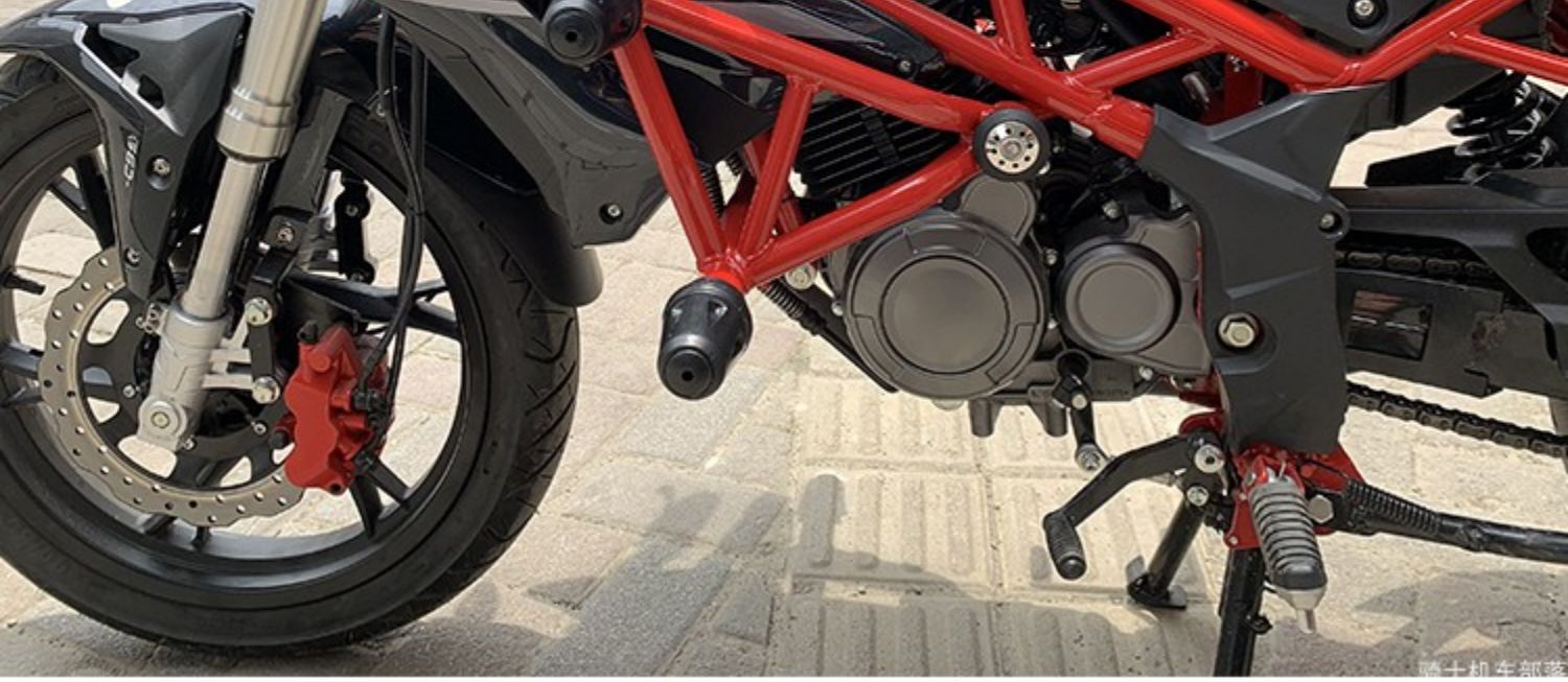 Suitable for Benelli Tnt150I Efi Bumper Original Hongbaolong Bj150-29A Front Bumper Anti-Fall Bar Modification
