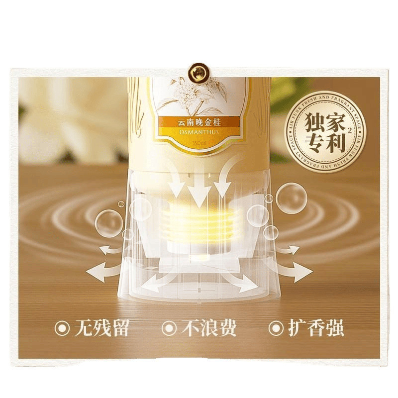 Frescante de aire interior inodoro aromático desodorante inodoro artefacto desodorante perfume invertido baño